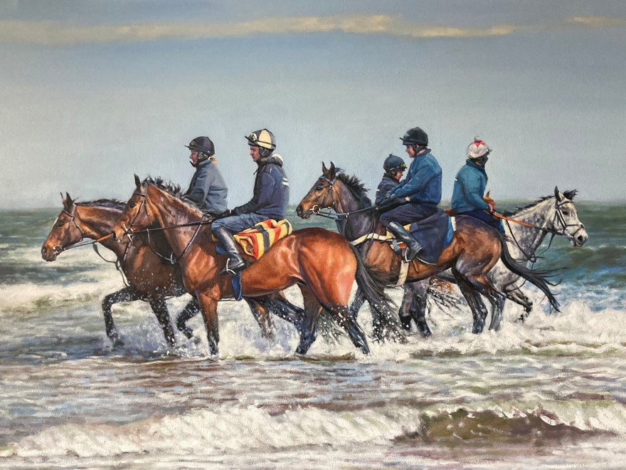 Jane Braithwaite, 'Splashing Around'