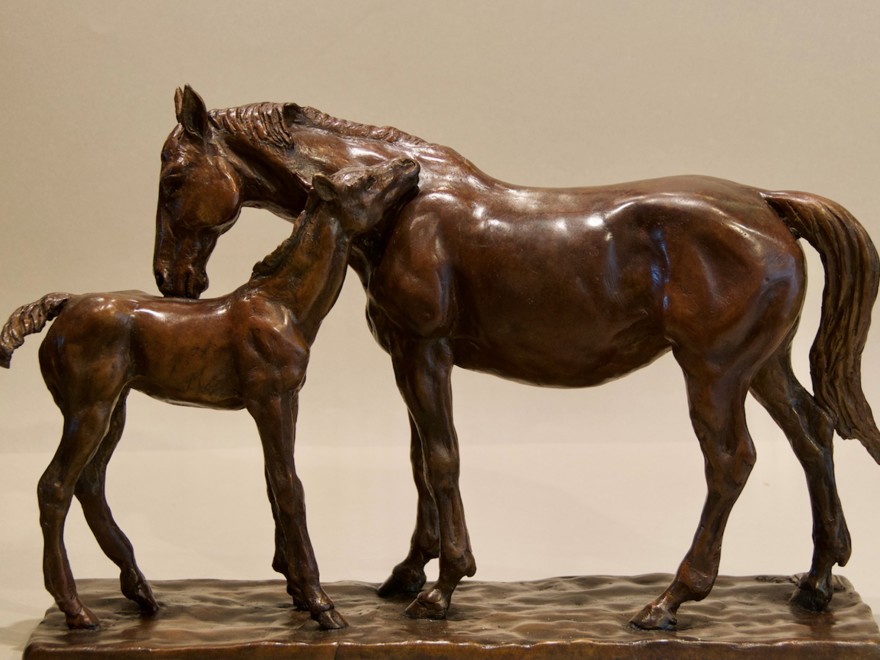 Claire Verity, 'Mare & Foal'