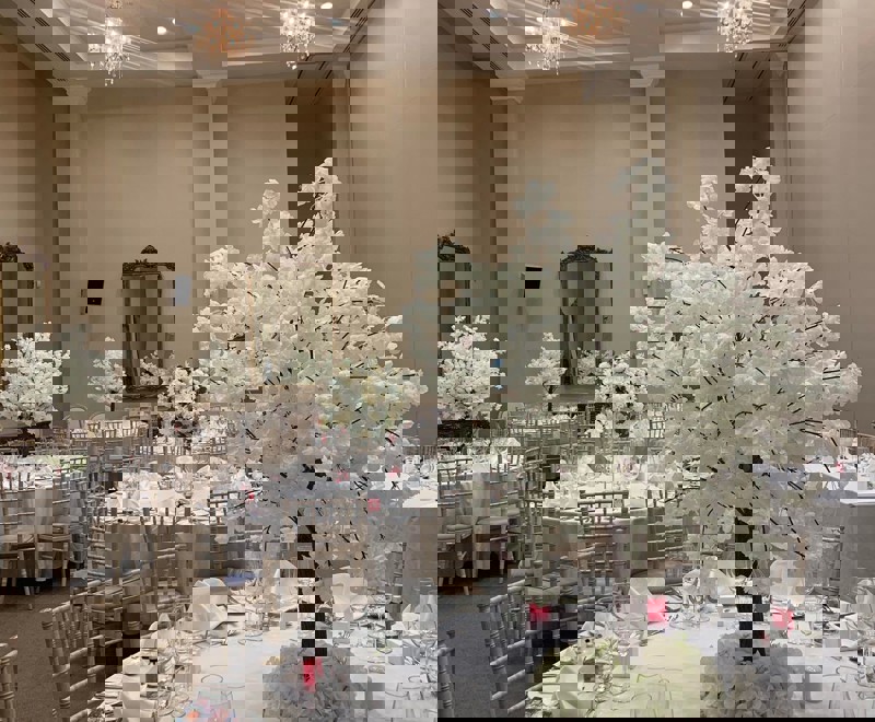 Table Decor at Wedding Reception