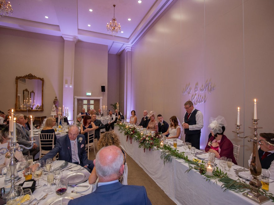 Wedding Reception with Top Table