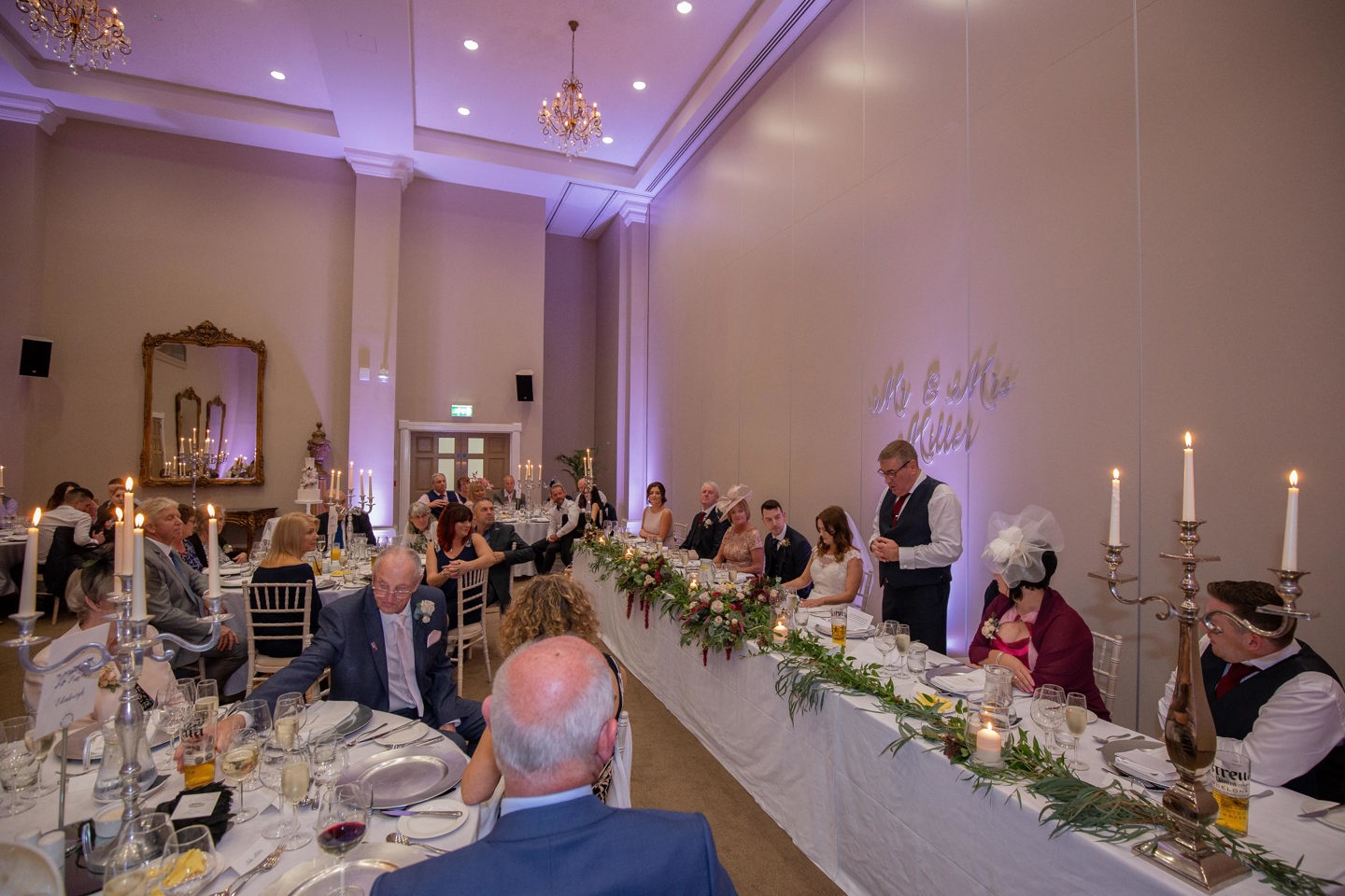 Wedding Reception with Top Table