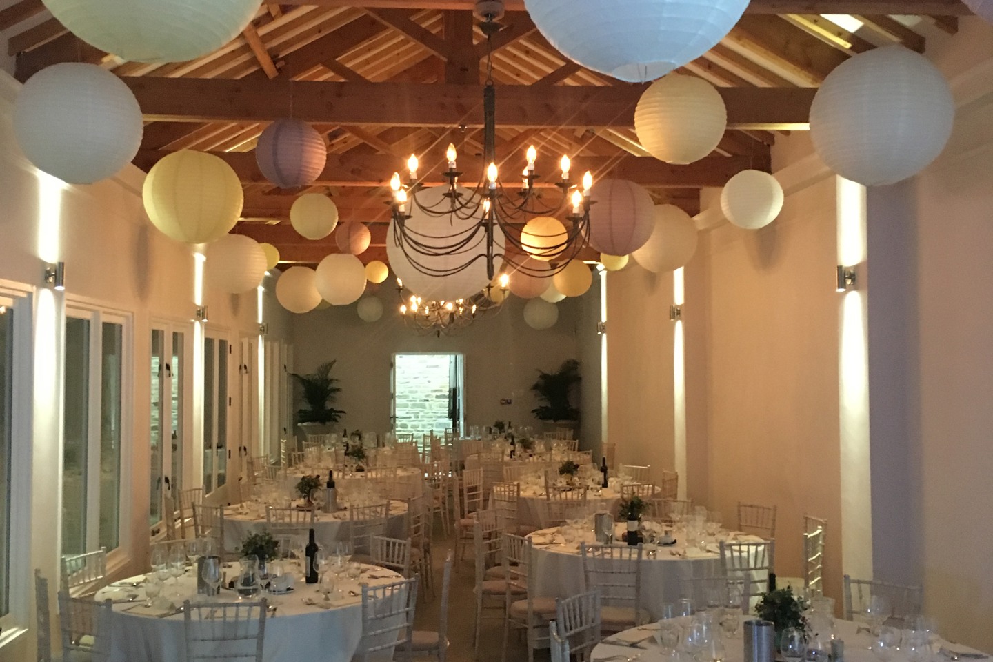 Cloisters wedding reception 
