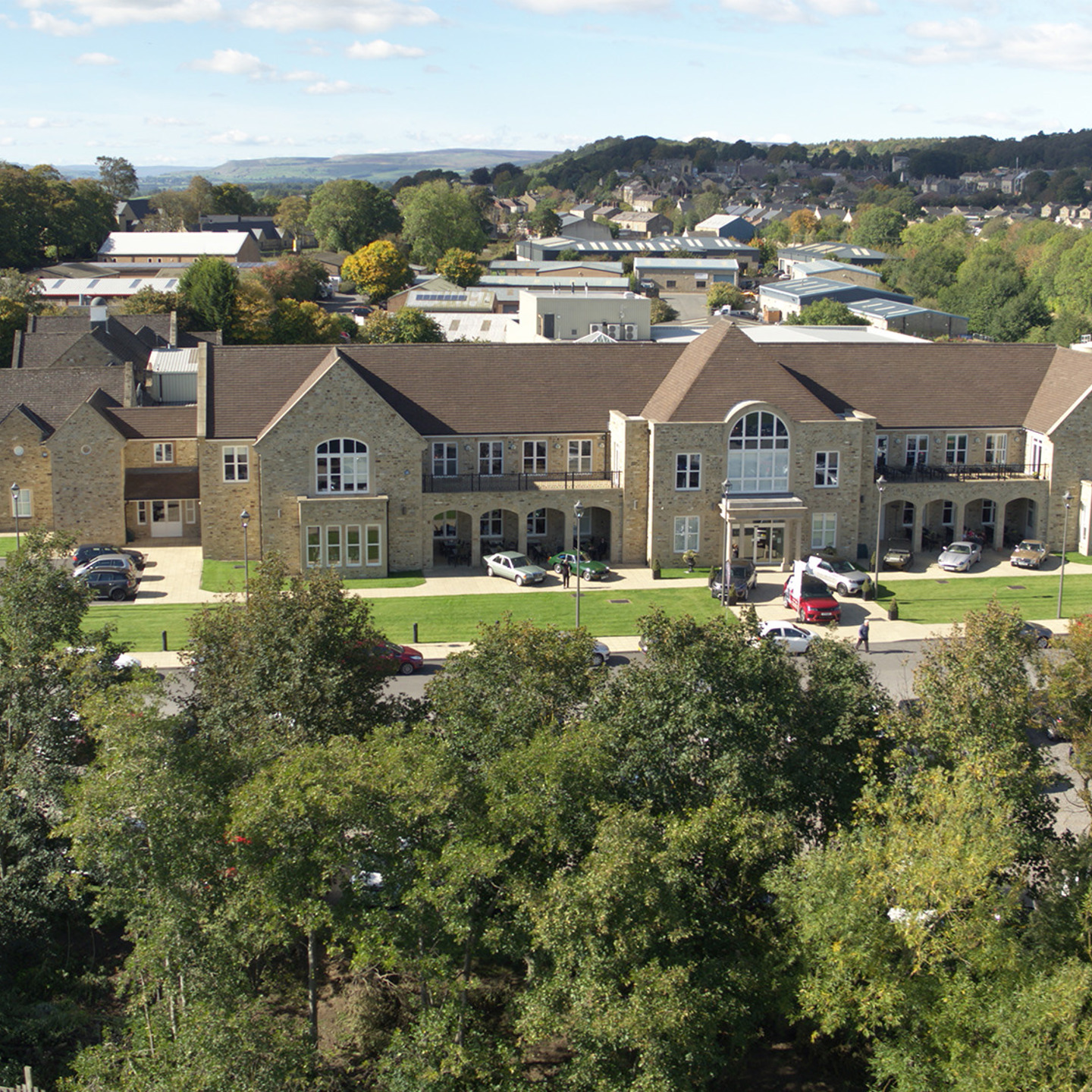 Tennants main building exterior shot