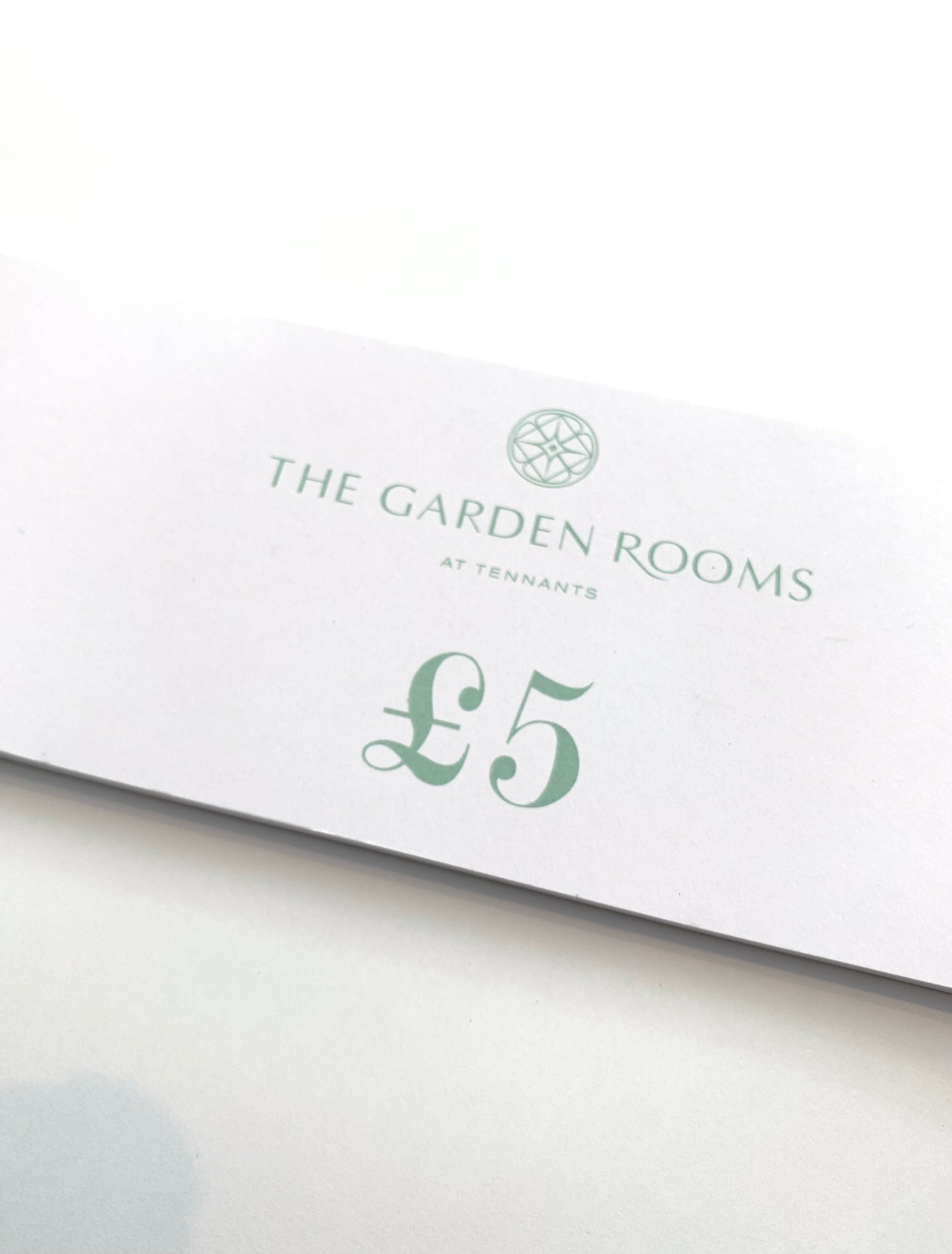 Vouchers Tennants Garden Rooms