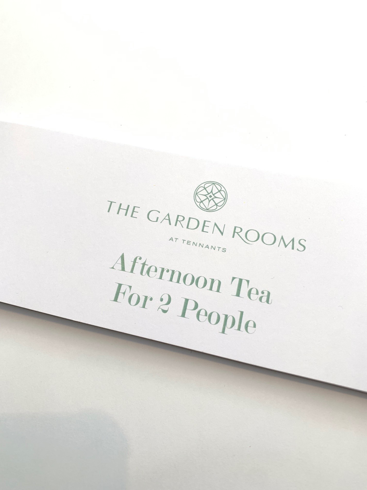 Afternoon Tea for 2 Tennants Garden Rooms